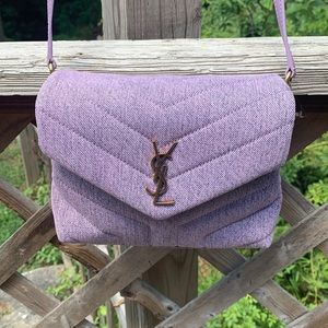 COPY - Loulou Toy YSL Denim Shoulder Bag